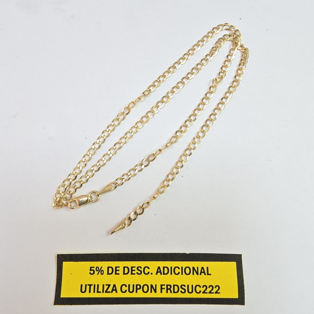 CADENA ORO 10 K 3,50 GRMS (SEMINUEVO)