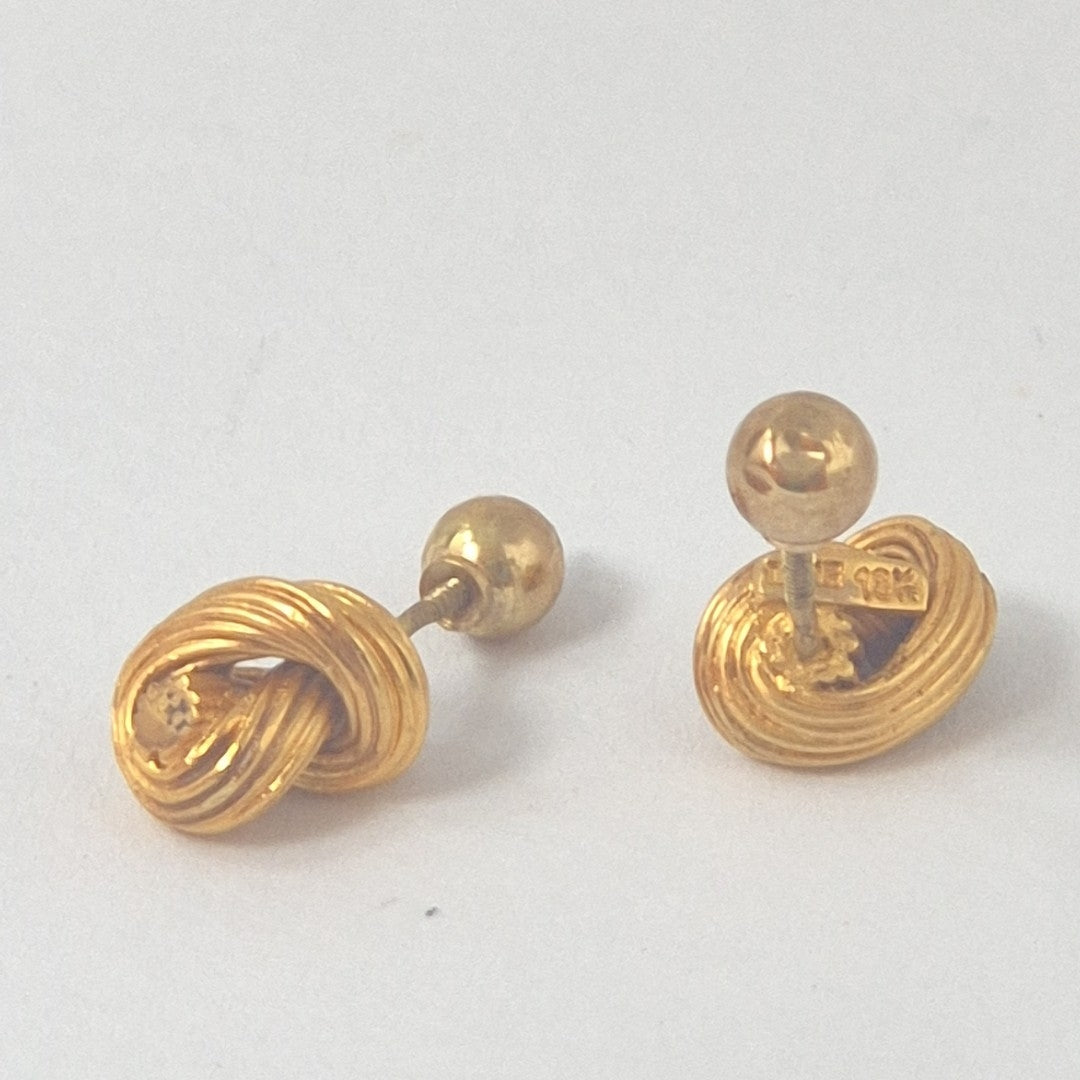 BROQUELES PAR ORO 18 K 3,30 GRMS (SEMINUEVO)