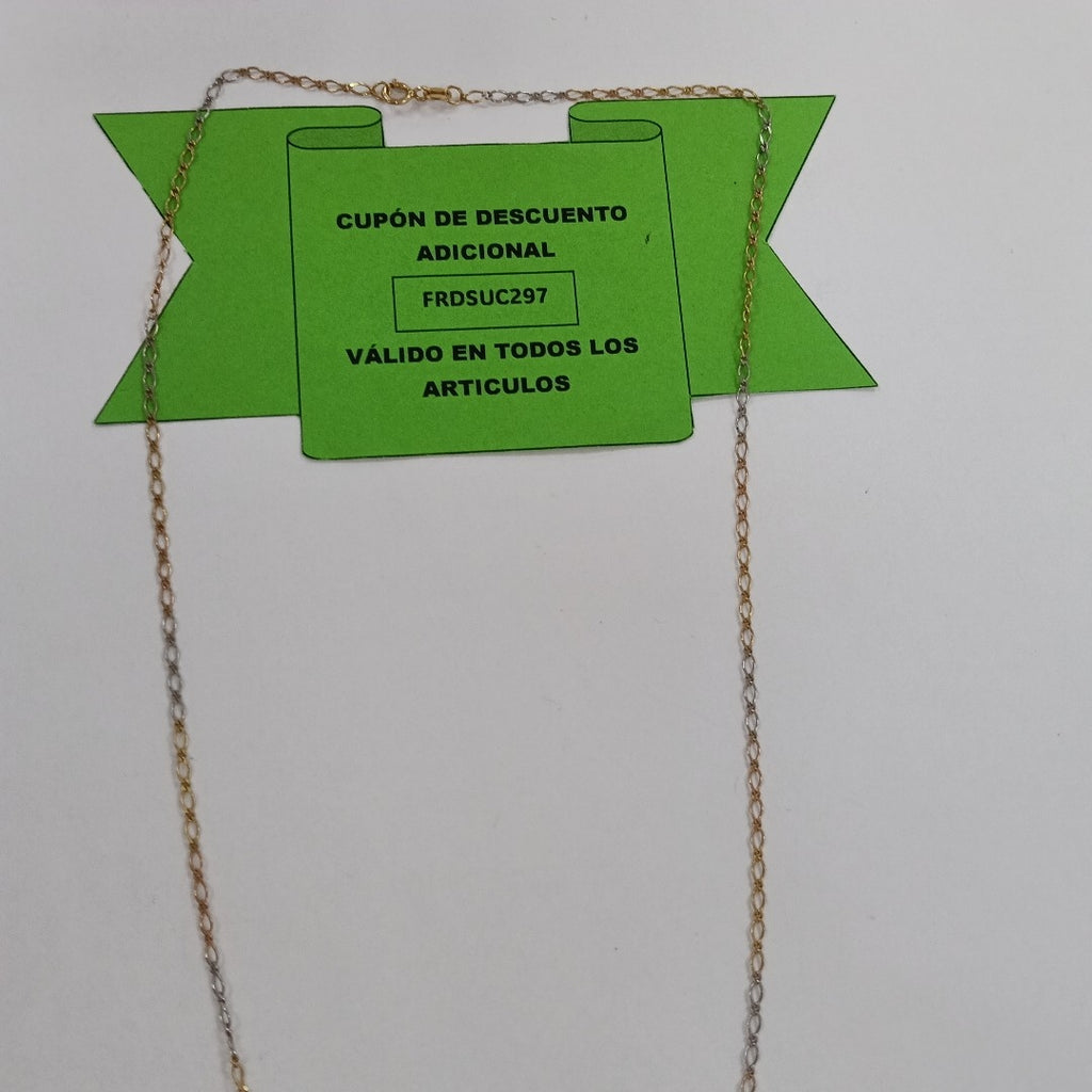 CADENA ORO 14 K 2,20 GRMS (SEMINUEVO)