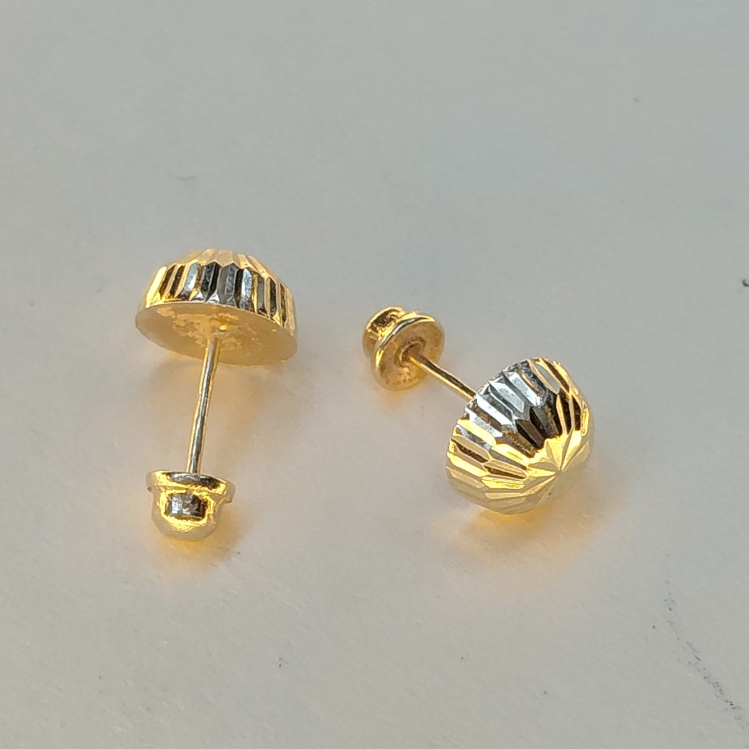 BROQUELES PAR ORO 14 K 0.6 GRMS (SEMINUEVO)