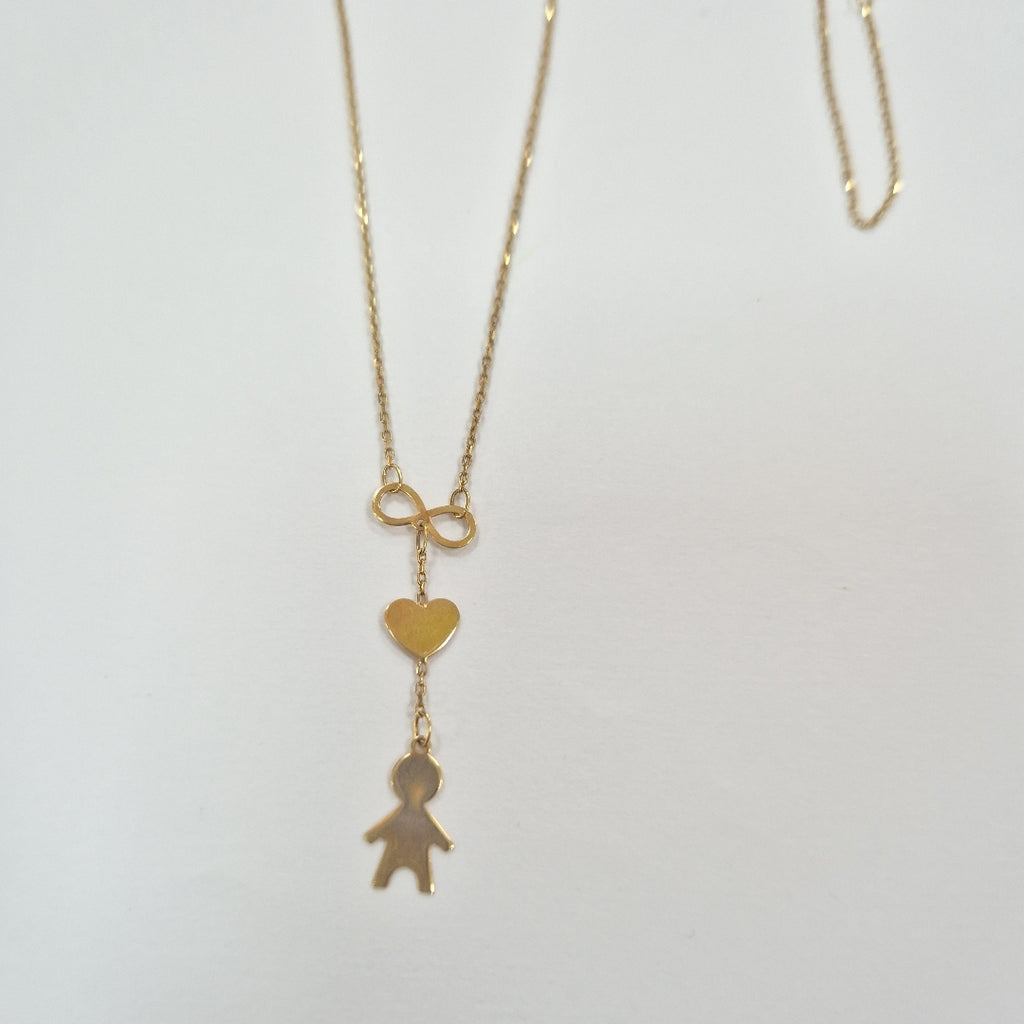 GARGANTILLA ORO 14 K 1,80 GRMS (SEMINUEVO)