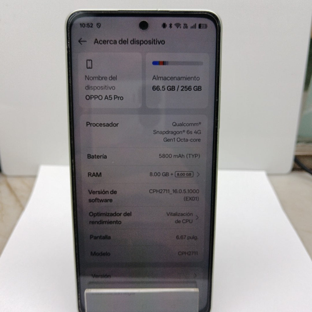 CELULAR OPPO A5 PRO CPH2711 (2025) 256 GB 8 GB RAM