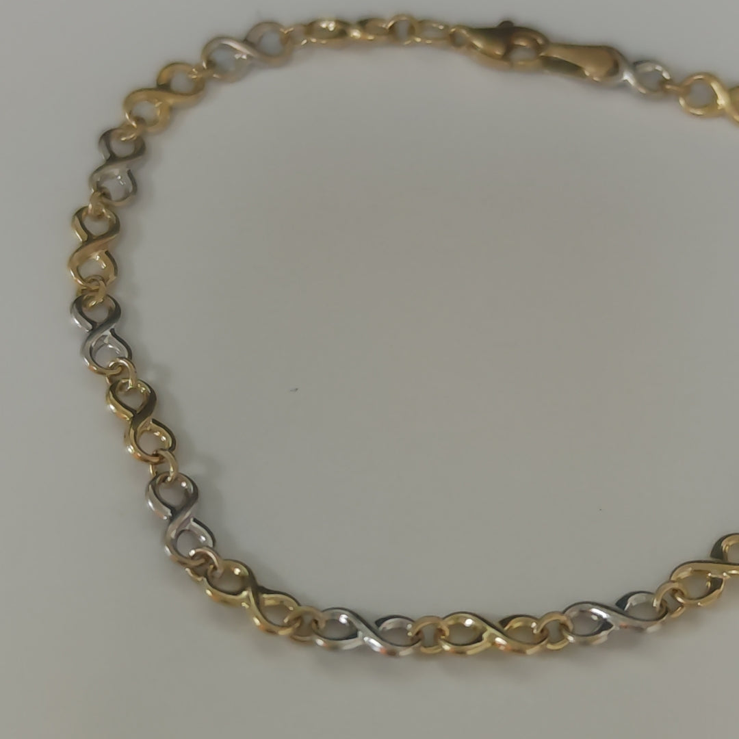 PULSERA ORO 14 K 2.7 GRMS (SEMINUEVO)