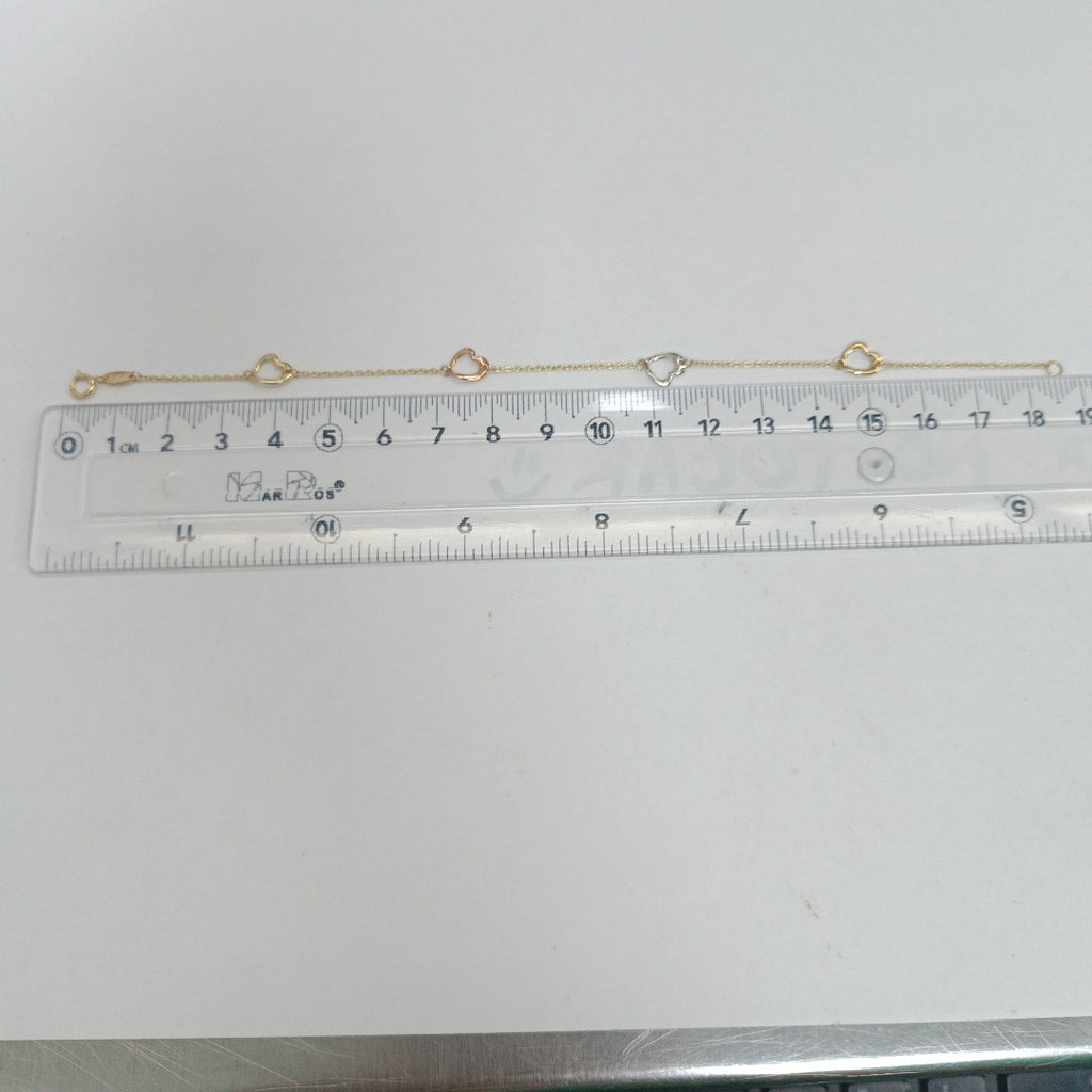 PULSERAS DAMA ORO 14K 1.3 (NUEVO)