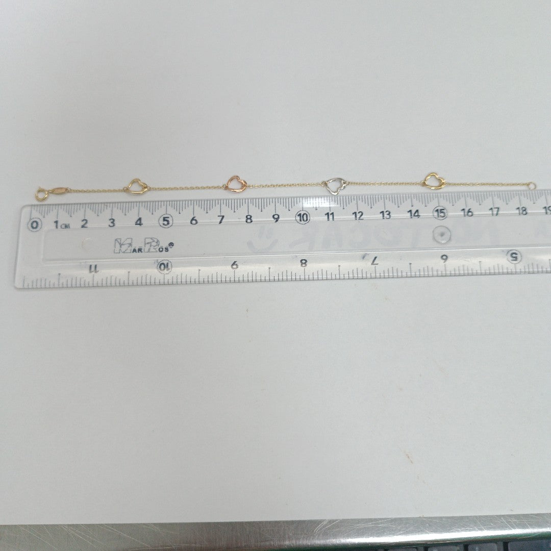 PULSERAS DAMA ORO 14K 1.3 (NUEVO)
