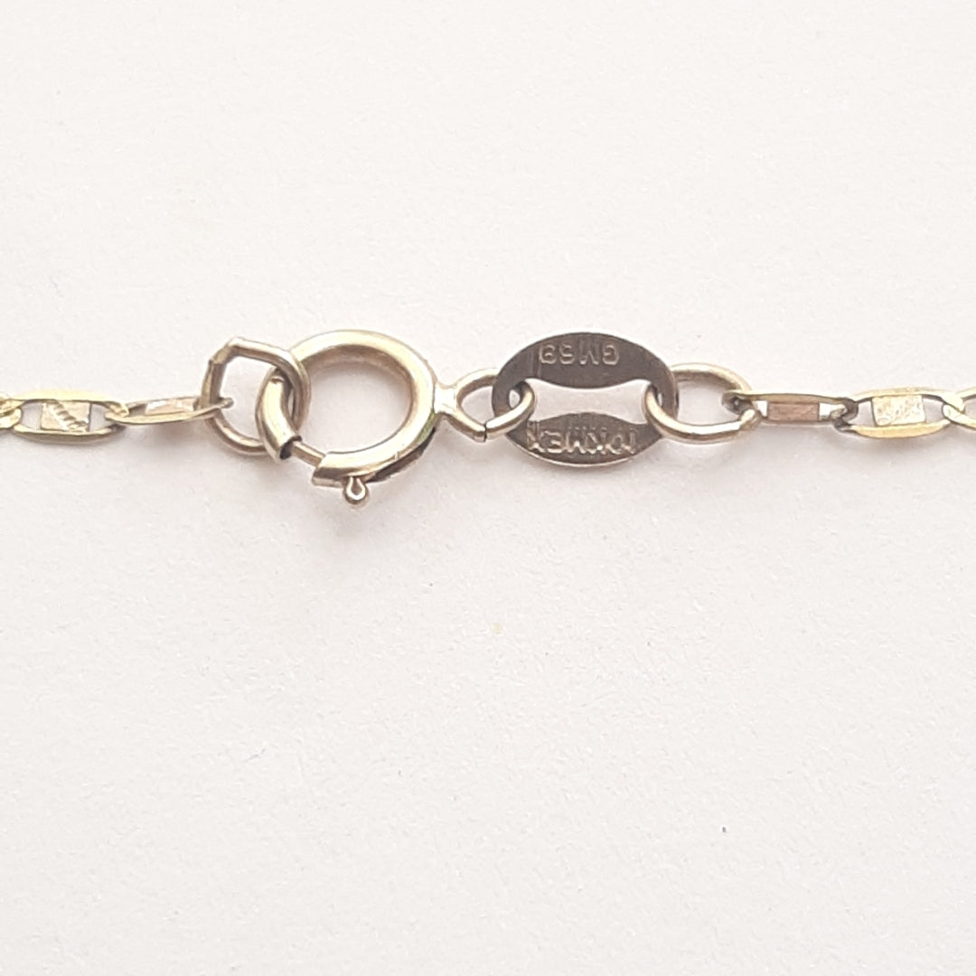 CADENA ORO COMBINADO 10 K 1,60 GRMS (SEMINUEVO)
