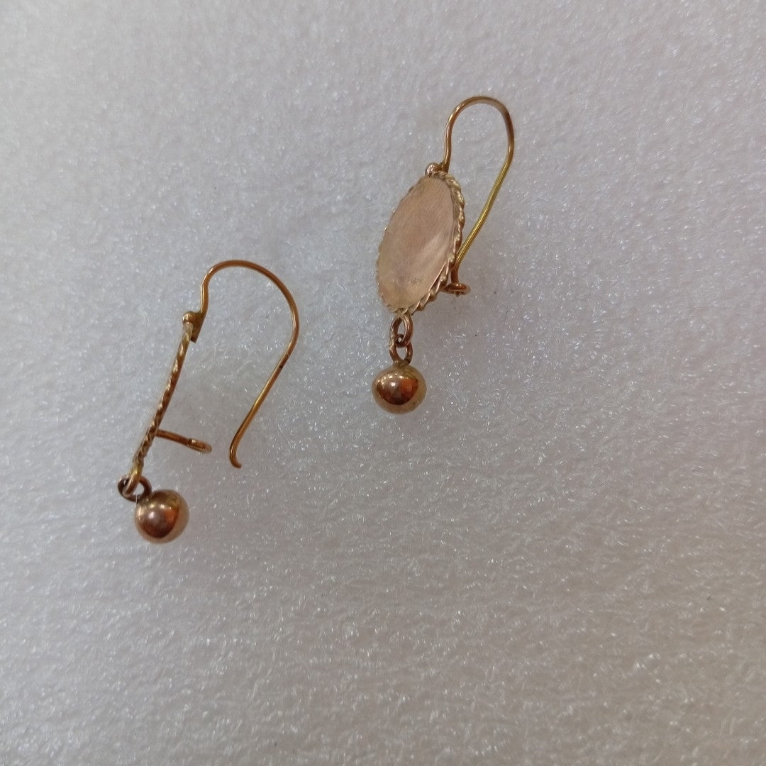 ARETES PAR ORO 8 K 1,70 GRMS (SEMINUEVO)