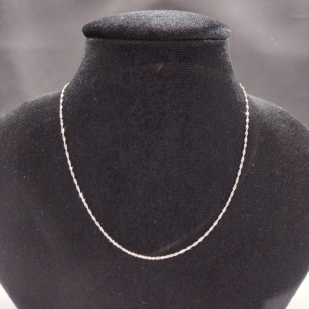 CADENA ORO, ORO BLANCO 14 K 1.2 GRMS (SEMINUEVO)