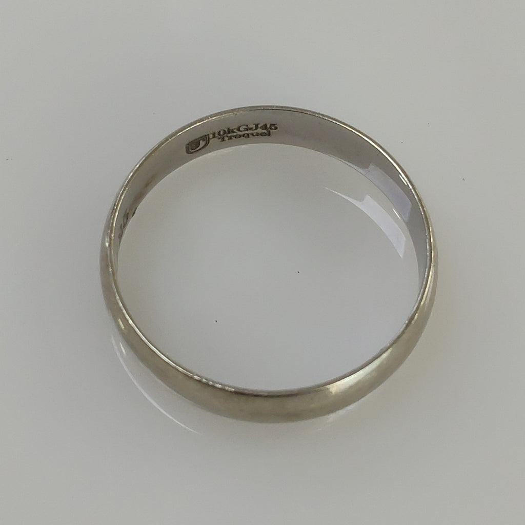 ARGOLLA ORO, ORO BLANCO 10 K 3.5 GRMS (SEMINUEVO)