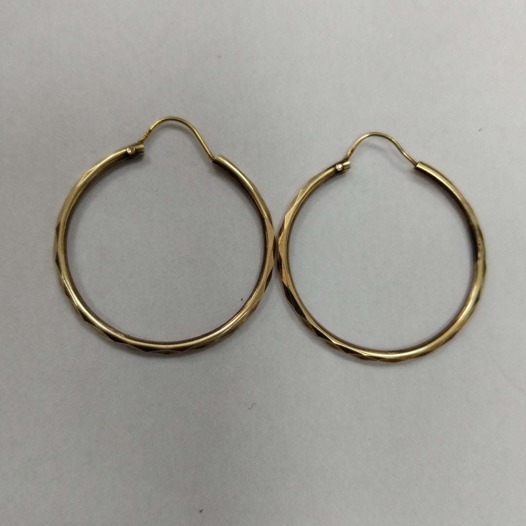 ARRACADAS PAR ORO 14 K 2.2 GRMS (SEMINUEVO)