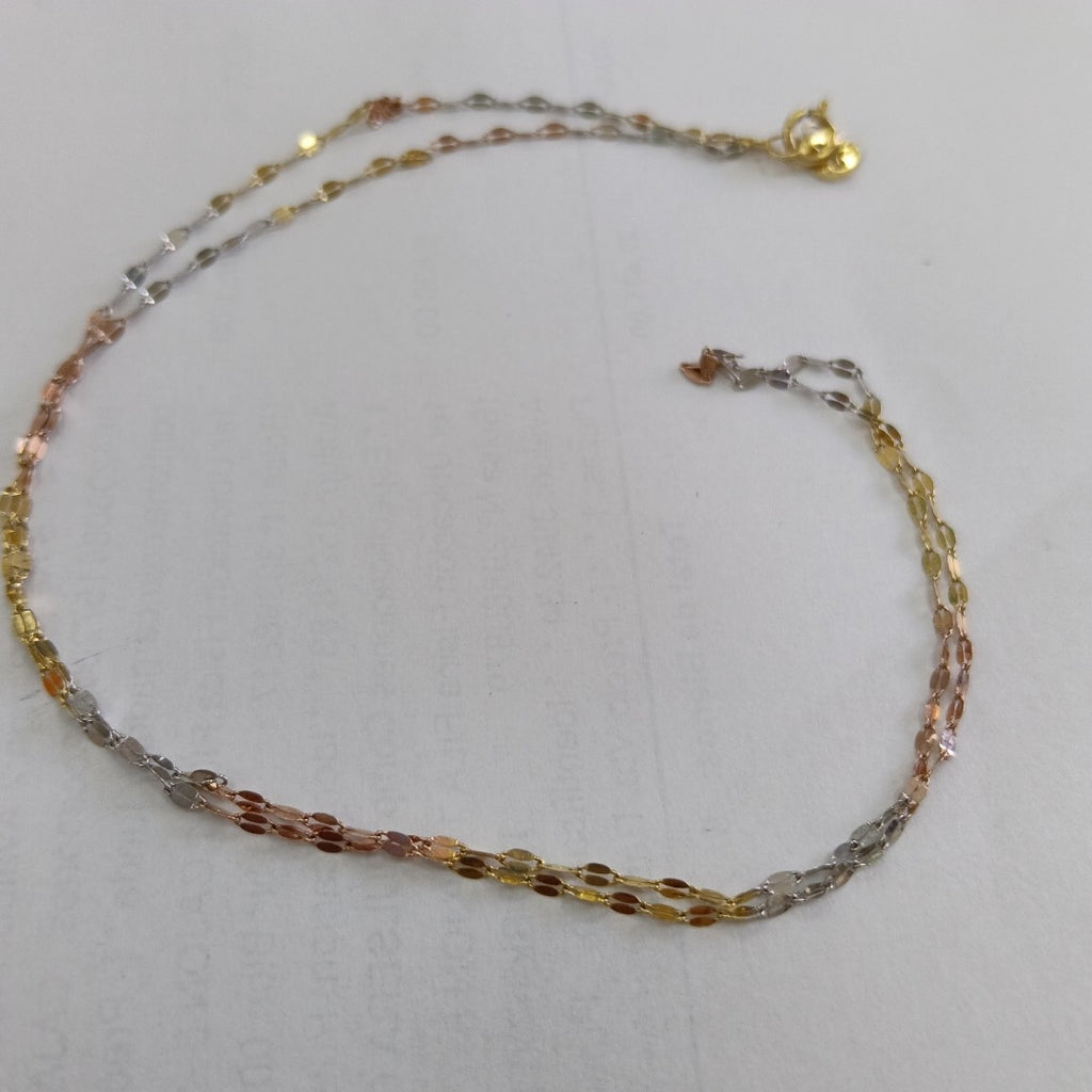 CADENA ORO, ORO COMBINADO 10 K 0.7 GRMS (SEMINUEVO)