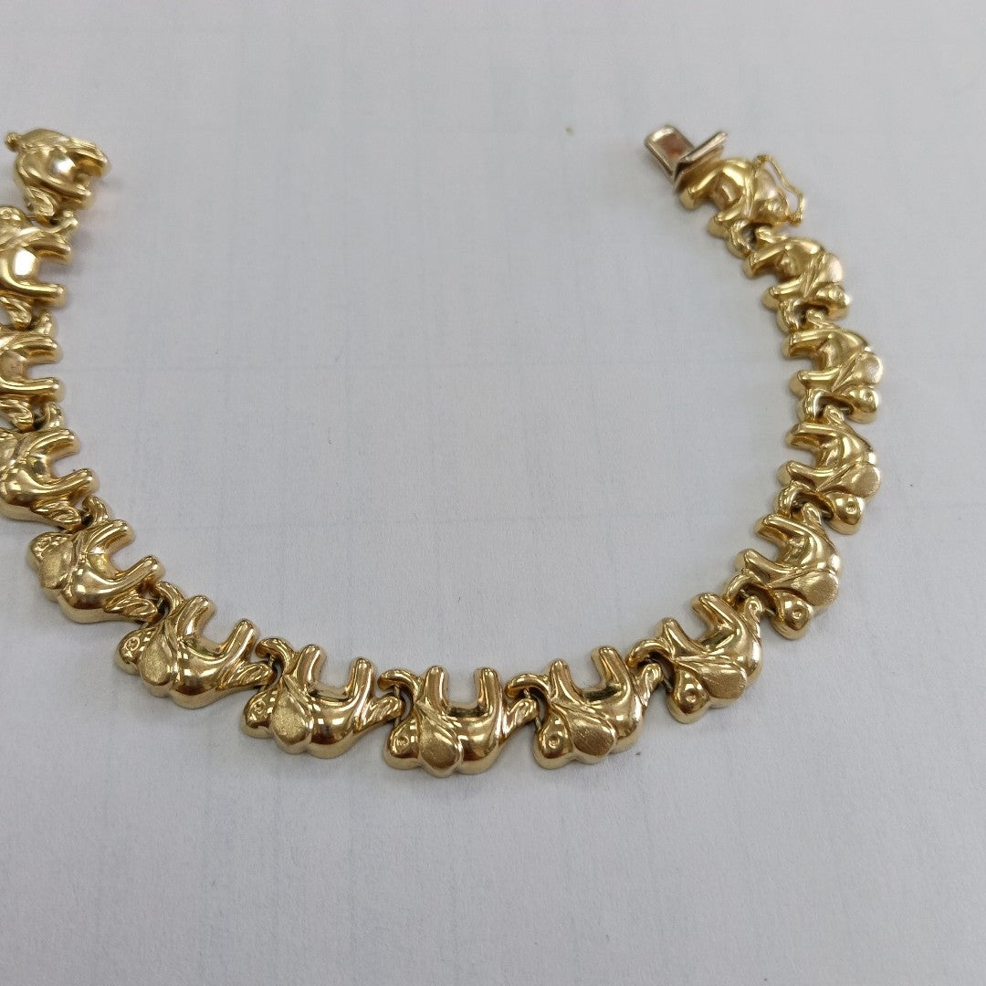 PULSERA ORO 14 K 11 GRMS (SEMINUEVO)