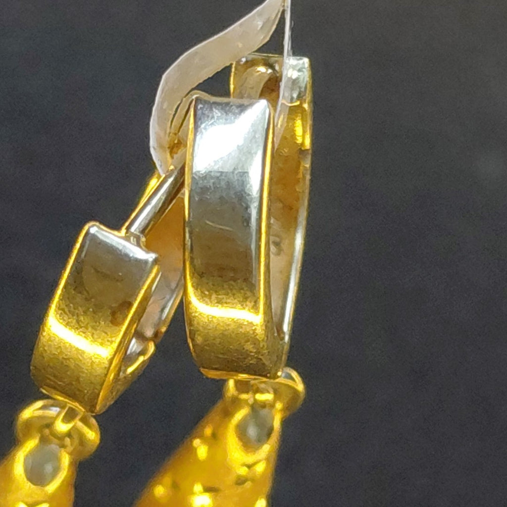 ARETES PAR ORO 14 K 2.4 GRMS (SEMINUEVO)
