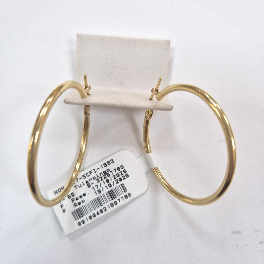 ARRACADAS PAR ORO 10 K 1.3 GRMS (SEMINUEVO)