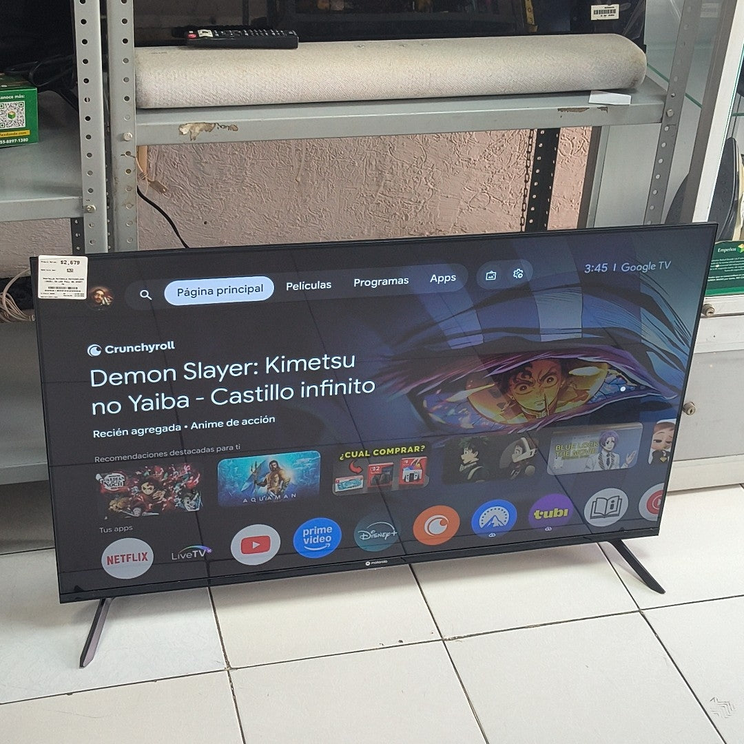 PANTALLA MOTOROLA MOT43NFLE05 (2025) 43" LED FULL HD (SEMINUEVO)