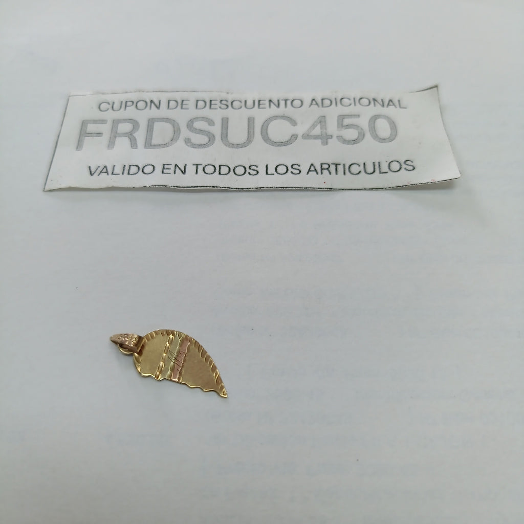 DIJE ORO 10 K 0.6 GRMS (SEMINUEVO)