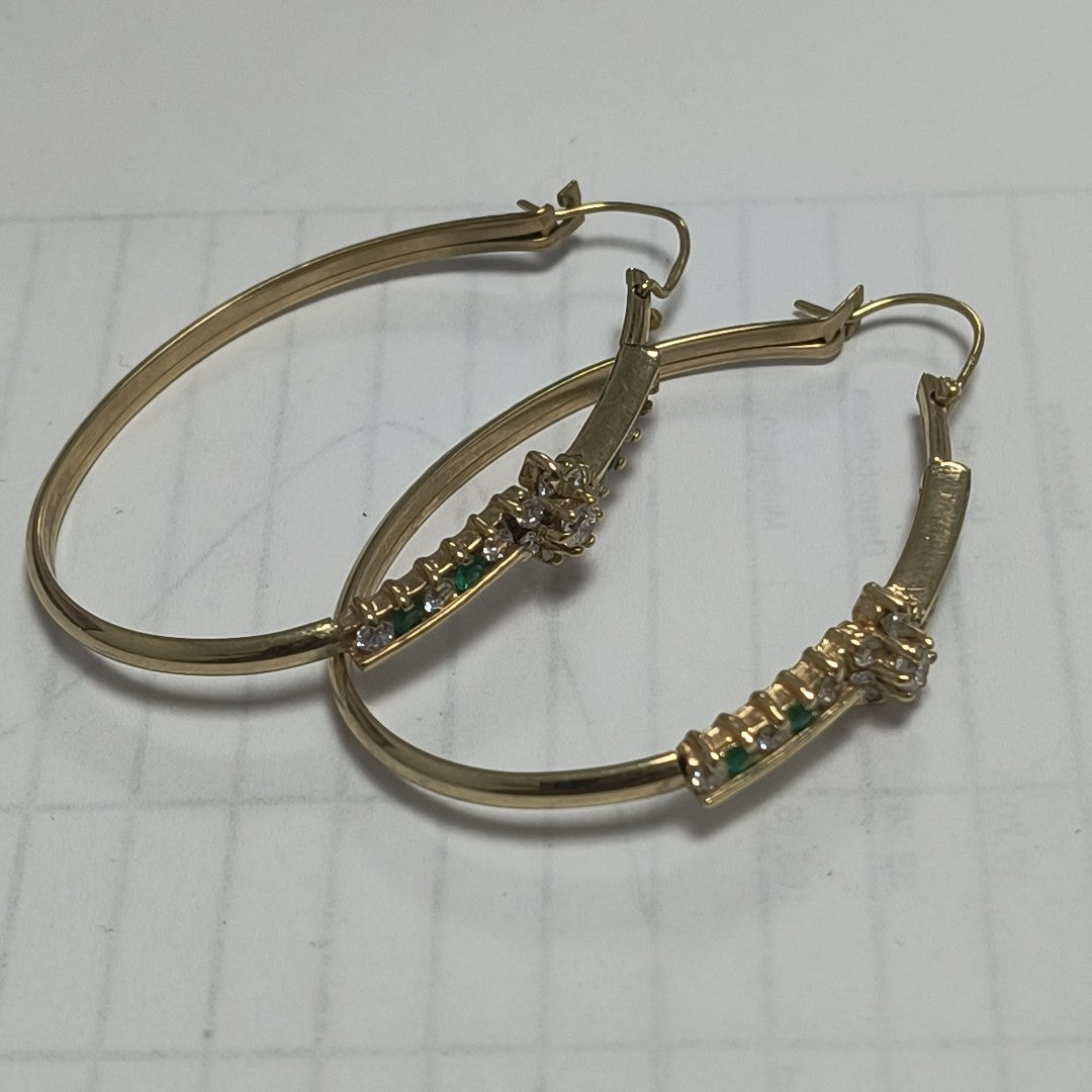 ARETES PAR ORO 10 K 6,00 GRMS (SEMINUEVO)