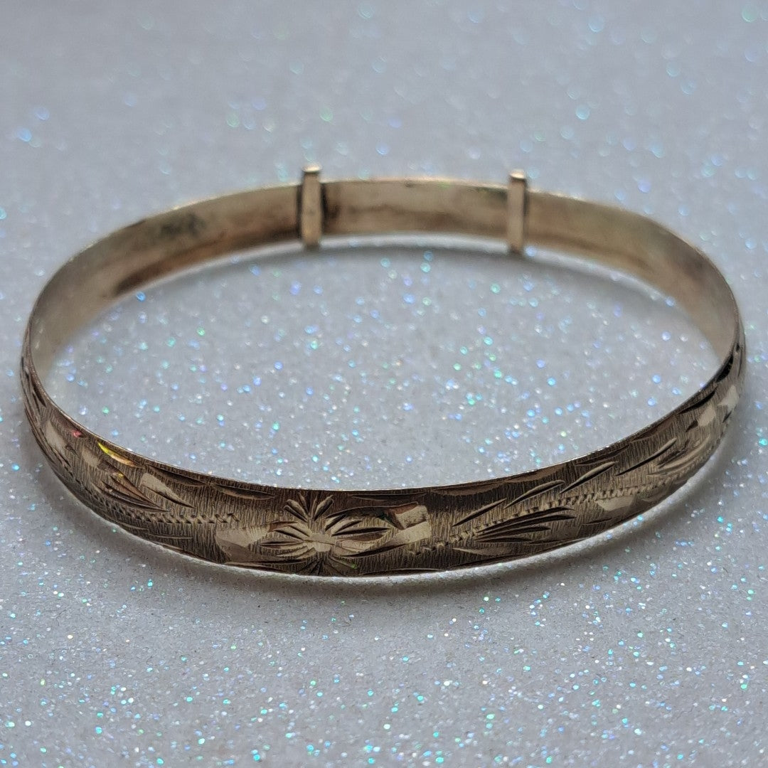 PULSERA RIGIDA ORO 8 K 7,00 GRMS (SEMINUEVO)
