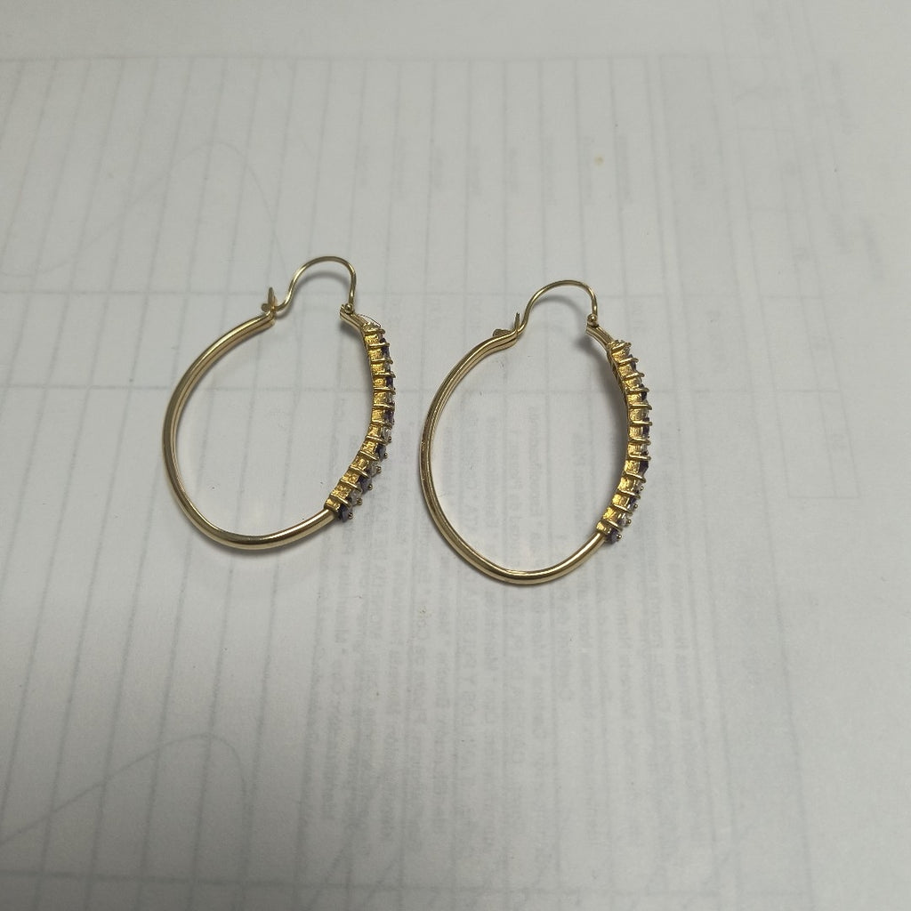 ARETES PAR ORO 14 K 6,30 GRMS (SEMINUEVO)
