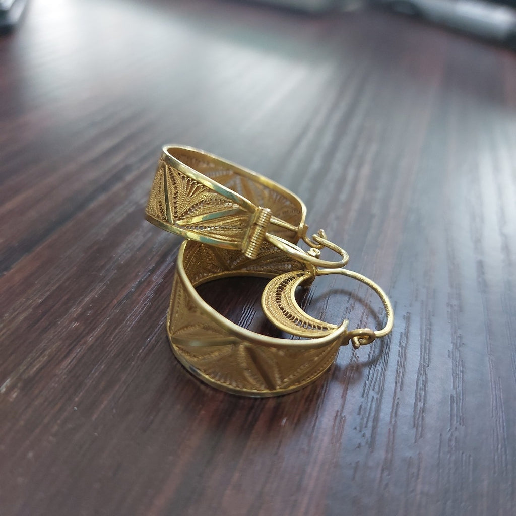 ARETES PAR ORO 10 K 7.8 GRMS (SEMINUEVO)