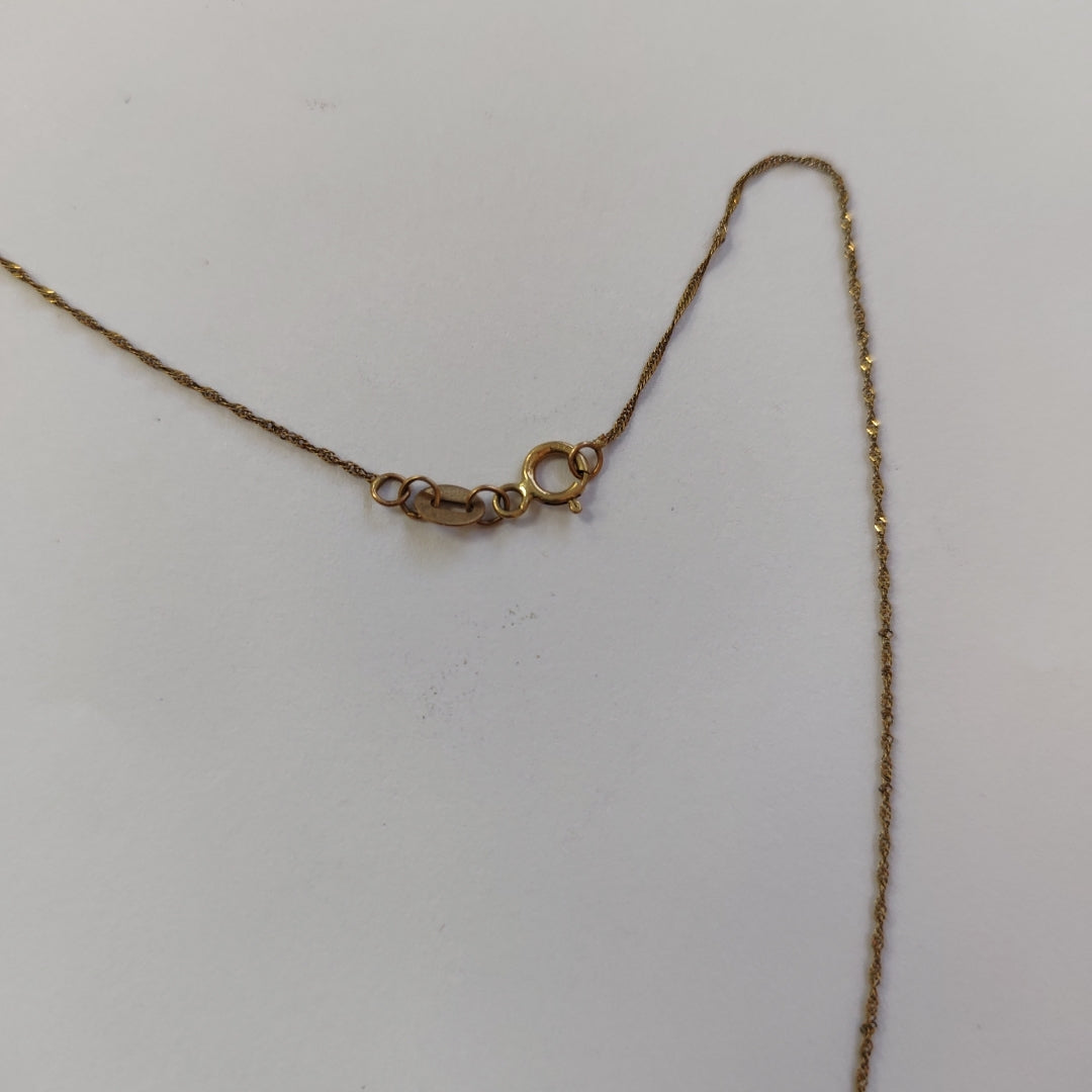 CADENA ORO 10 K 0,80 GRMS (SEMINUEVO)