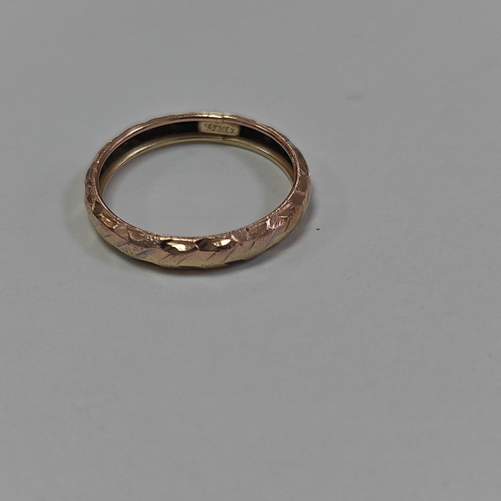 ARGOLLA ORO COMBINADO 14 K 0,90 GRMS (SEMINUEVO)