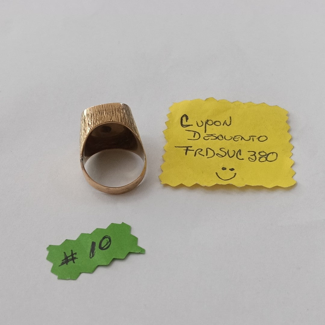 ANILLO ORO 14 K 15,40 GRMS (SEMINUEVO)