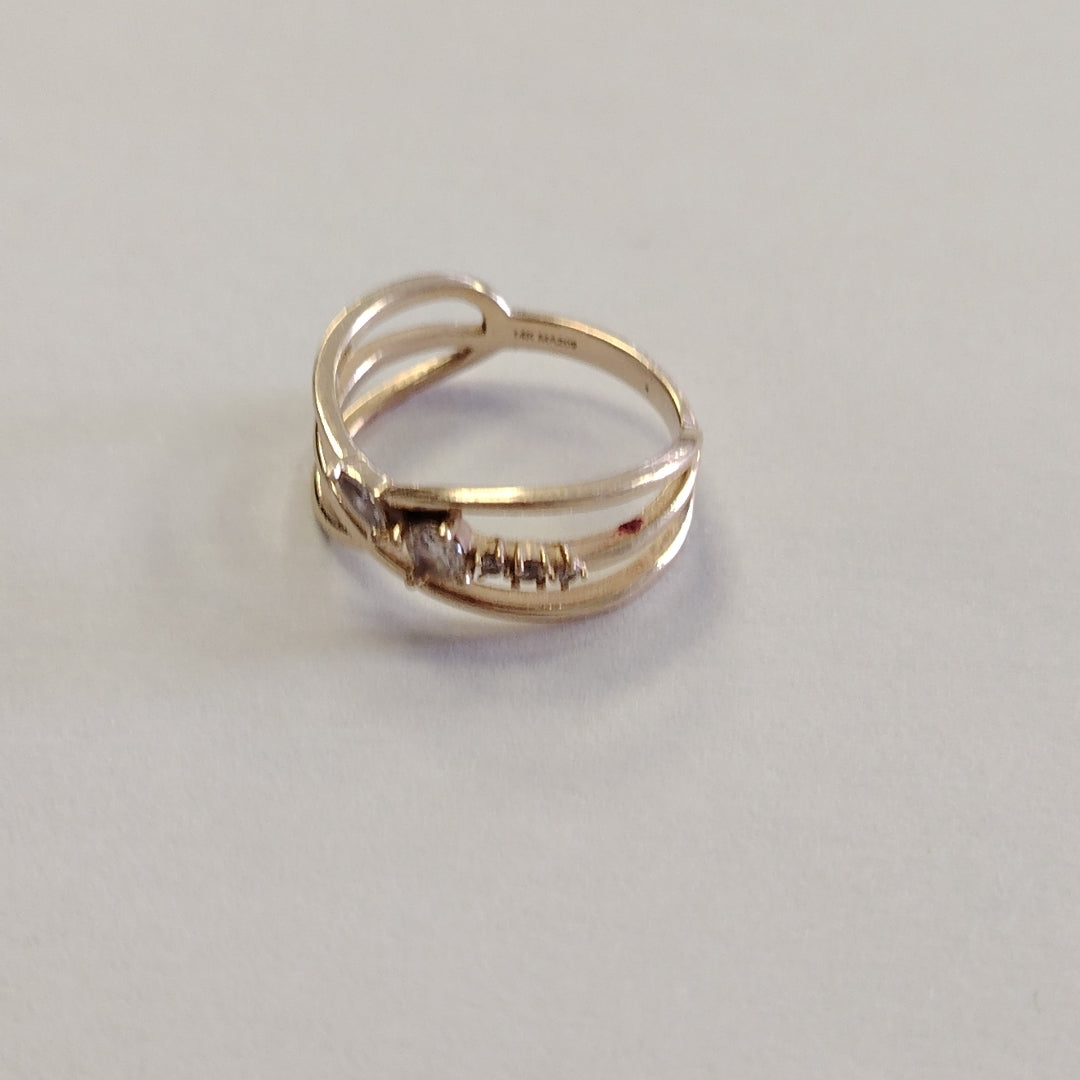 ANILLO ORO 14 K 2.9 GRMS (SEMINUEVO)