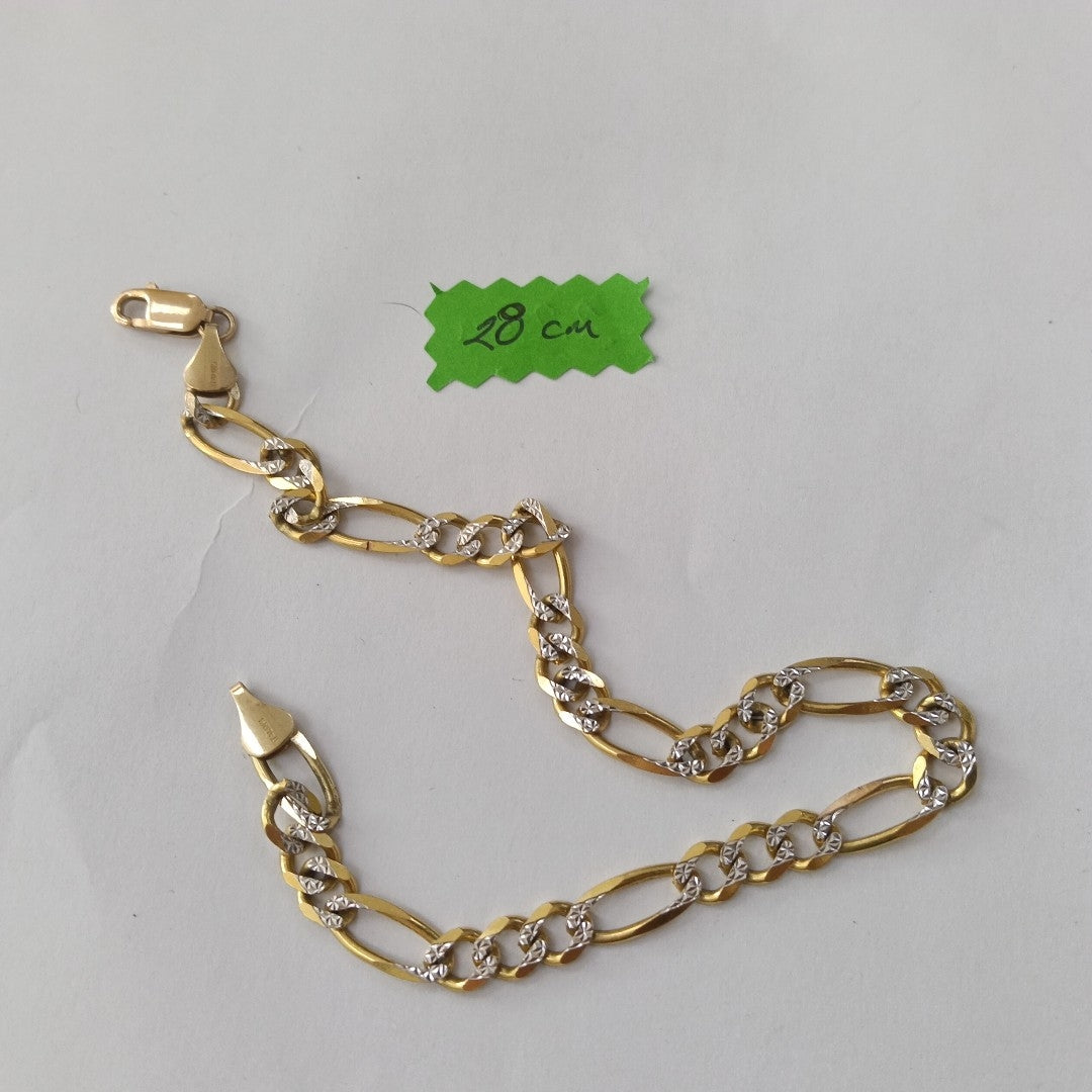 PULSERA ORO,RODIADO 10 K 12,10 GRMS (SEMINUEVO)
