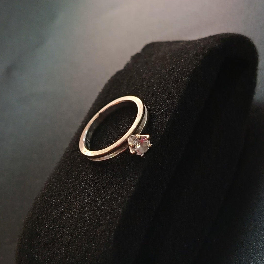 SOLITARIO ORO BLANCO 14 K 3,30 GRMS (SEMINUEVO)