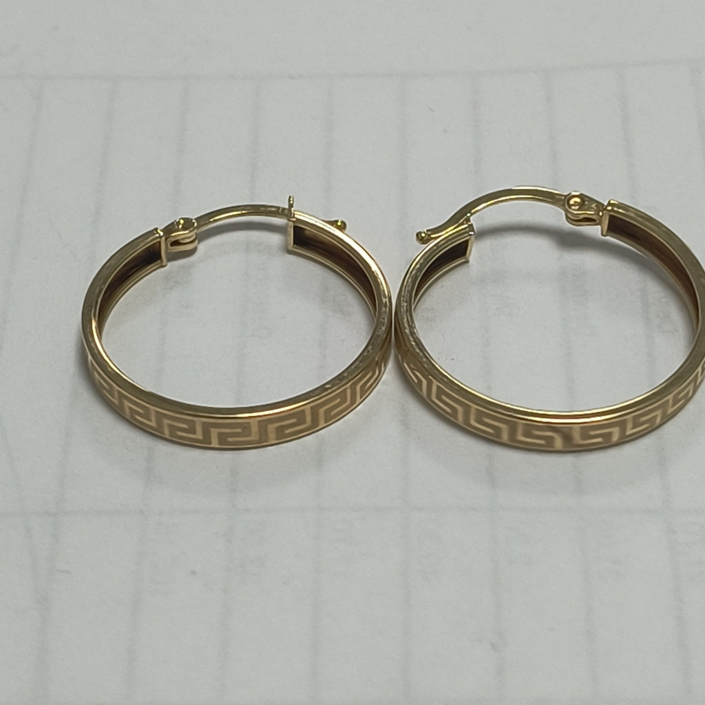 ARRACADAS PAR ORO 10 K 1.6 GRMS (SEMINUEVO)