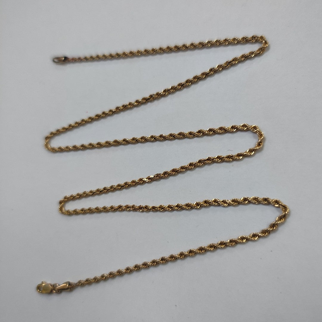 CADENA ORO 10 K 2.5 GRMS (SEMINUEVO)