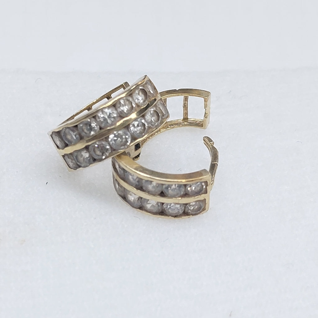 ARRACADAS PAR ORO 14 K 3 GRMS (SEMINUEVO)
