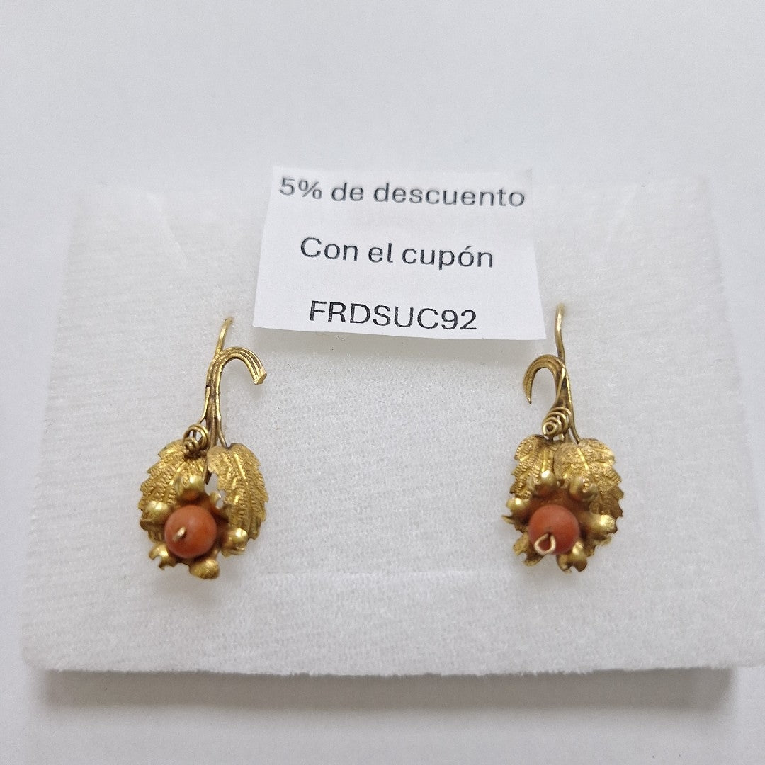 ARRACADAS PAR ORO 10 K 2,20 GRMS (SEMINUEVO)