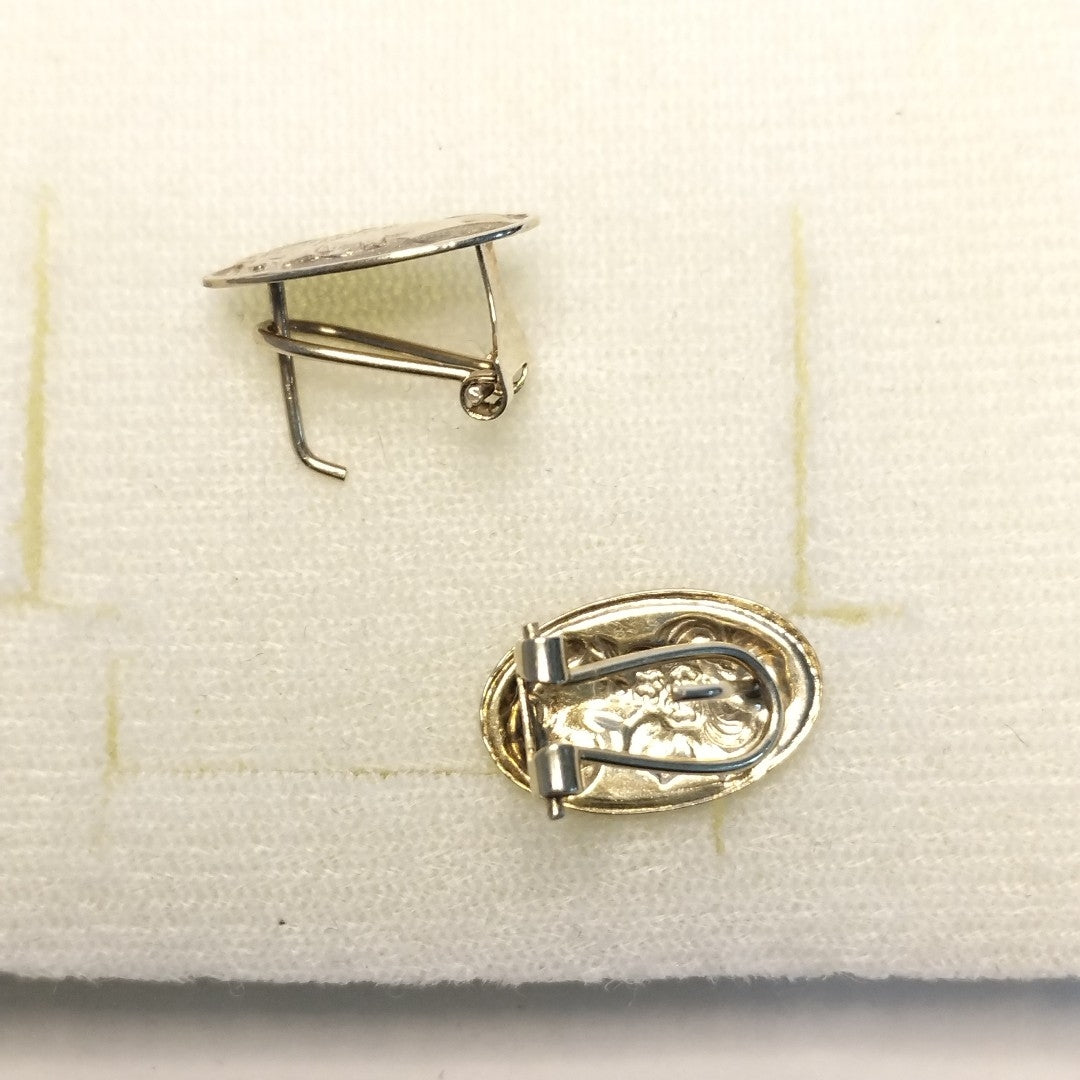 ARETES PAR ORO 10 K 2,30 GRMS (SEMINUEVO)