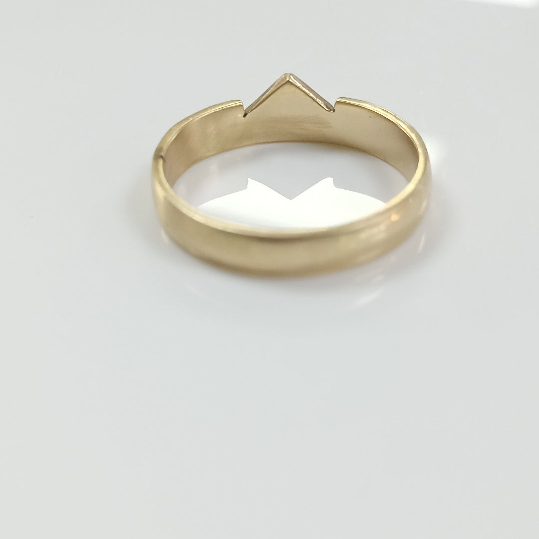 ANILLO DE GRADUACIÓN ORO 14 K 3.8 GRMS (SEMINUEVO)