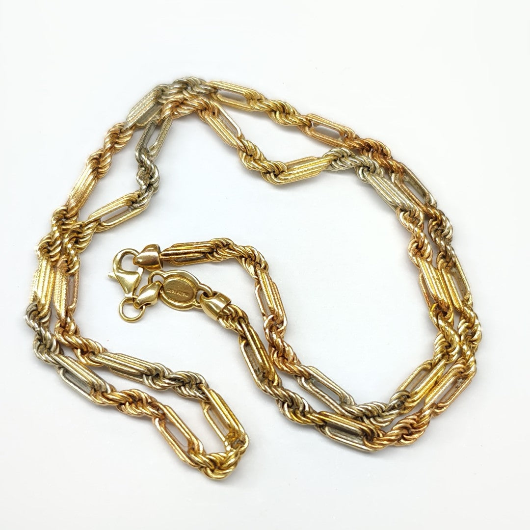 CADENA ORO 14 K 21.5 GRMS (SEMINUEVO)