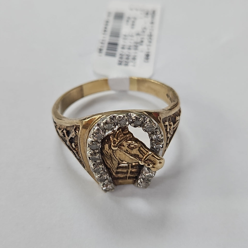 ANILLO ORO 10 K 9,90 GRMS (SEMINUEVO)