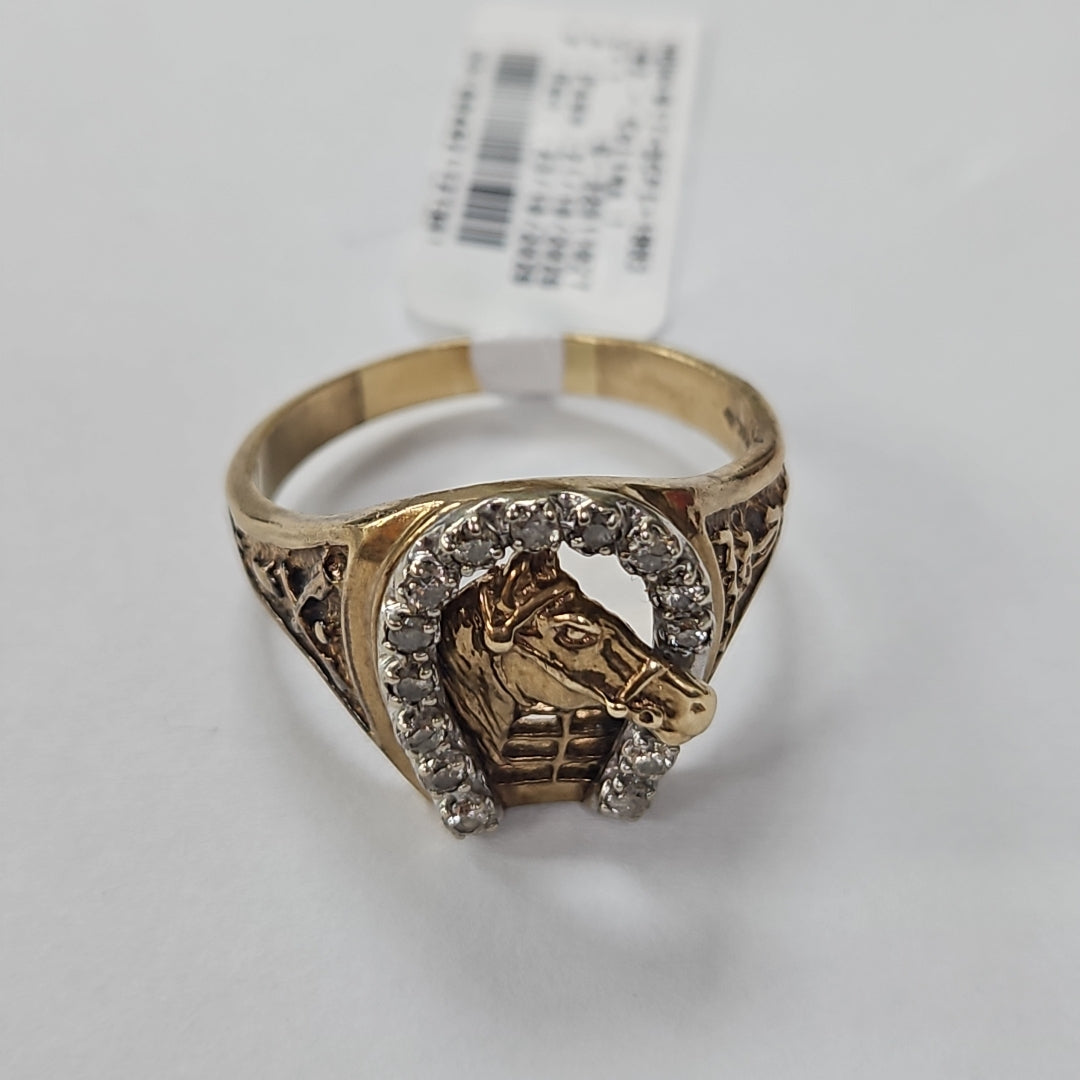 ANILLO ORO 10 K 9,90 GRMS (SEMINUEVO)