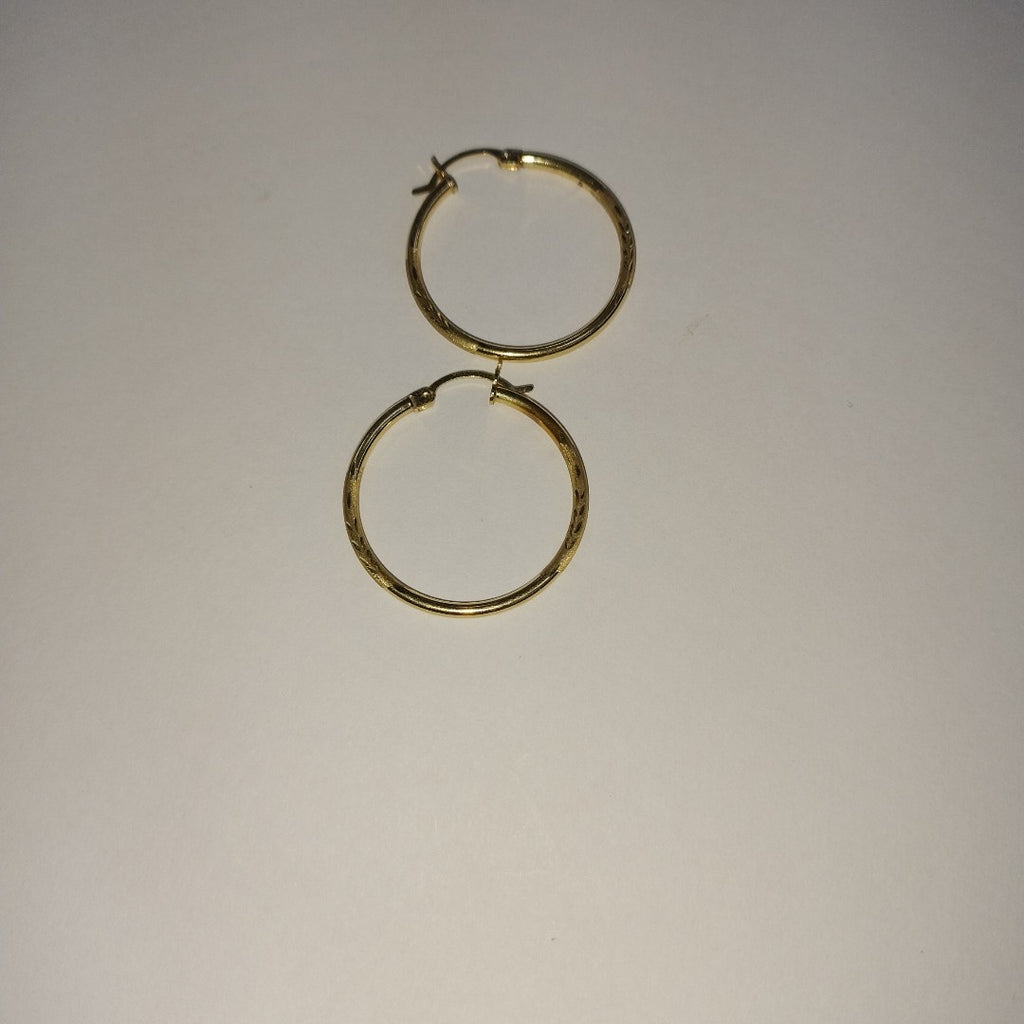 ARRACADAS PAR ORO 14 K 2.5 GRMS (SEMINUEVO)