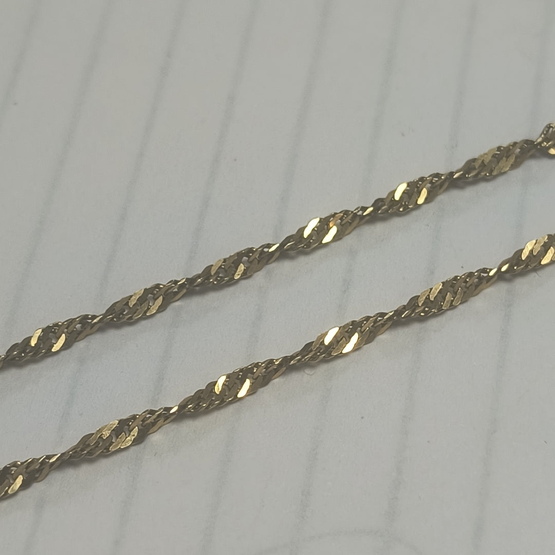 CADENA ORO 14 K 4.6 GRMS (SEMINUEVO)