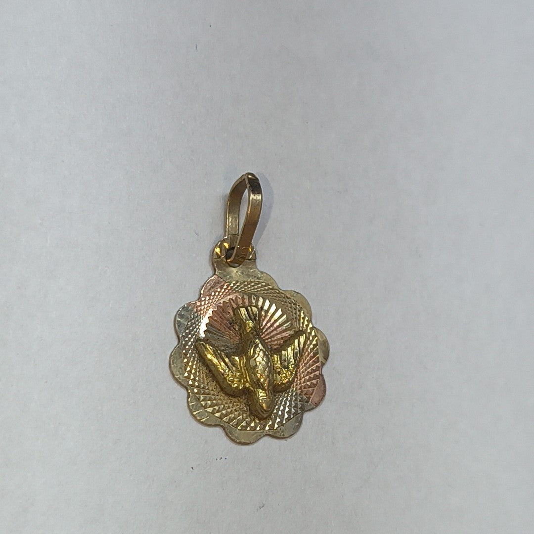 DIJE ORO COMBINADO 10 K 0.7 GRMS (SEMINUEVO)