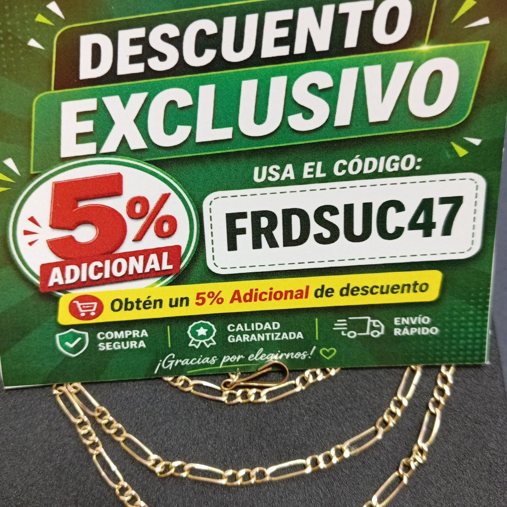 CADENA ORO 10 K 5,80 GRMS (SEMINUEVO)