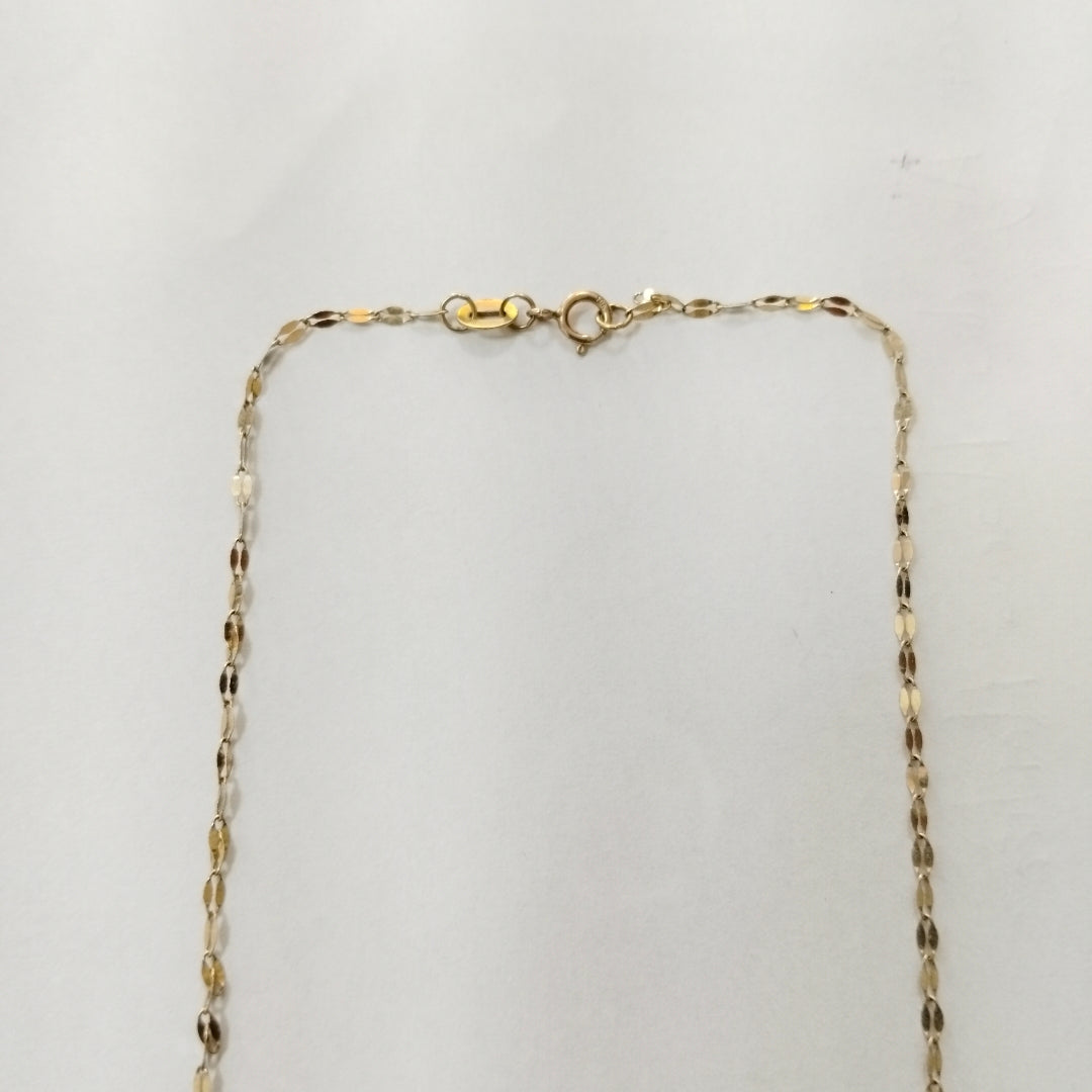CADENA ORO 10 K 0.8 GRMS (SEMINUEVO)