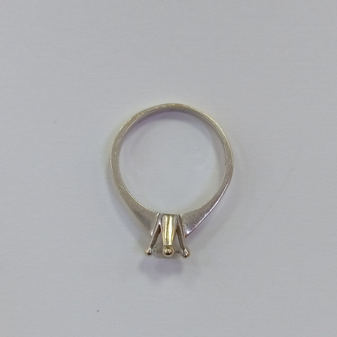 ANILLITO ORO BLANCO 14 K 2.7 GRMS (SEMINUEVO)
