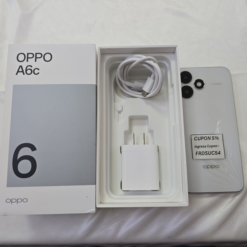CELULAR OPPO A6C CPH2895 (2026) 128 GB 4 GB RAM (SEMINUEVO)