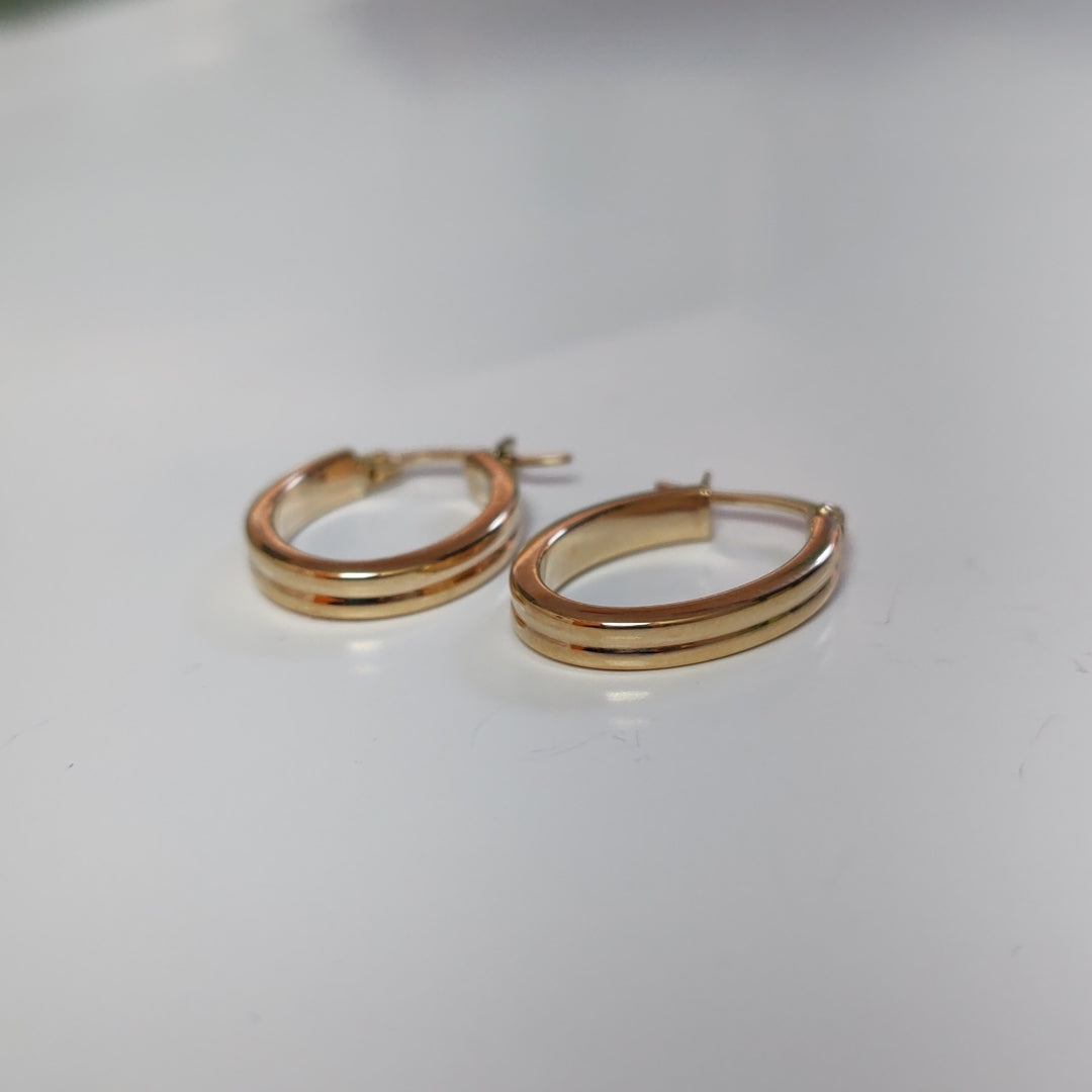 ARRACADAS ORO 14K 1.5 (NUEVO)