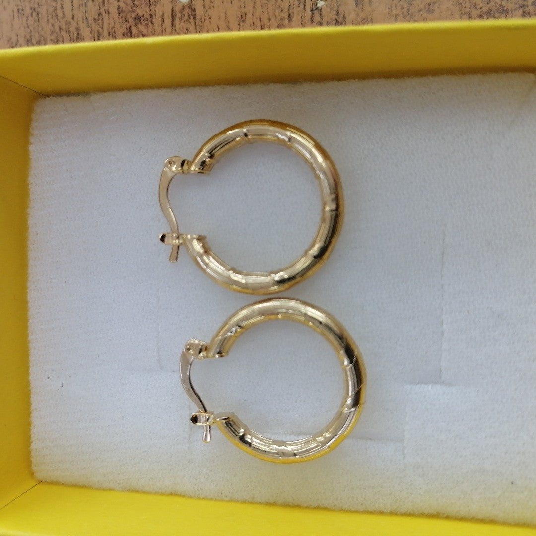 ARETES ARRACADAS 14K 2.7 GR (NUEVO)