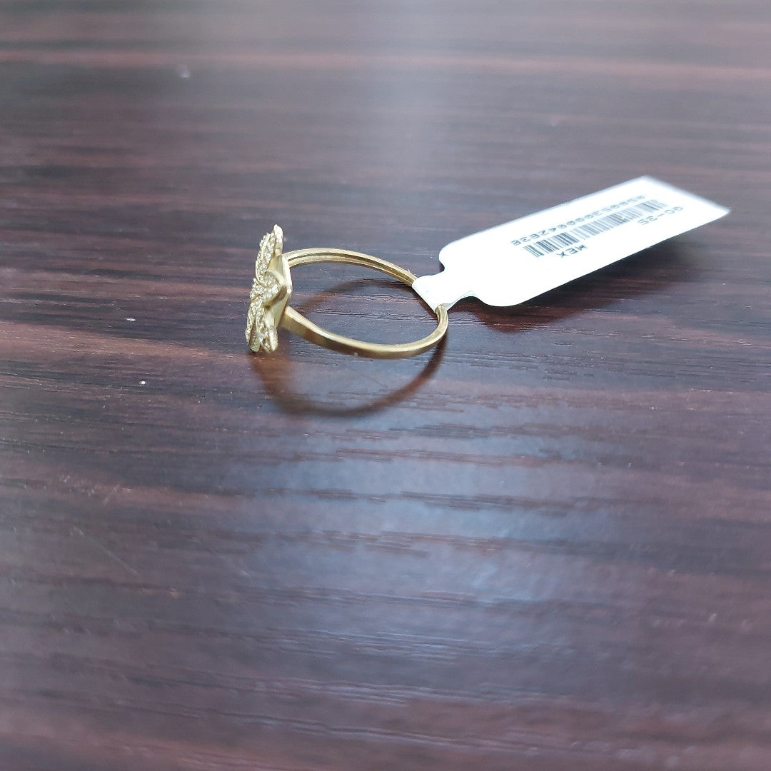 ANILLO FLOR 14K 7 TALLA 1.7 GR ADR 115 (NUEVO)