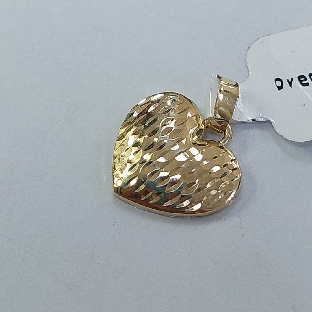 DIJE CORAZON 14K 1.4 GR 02805DO (NUEVO)
